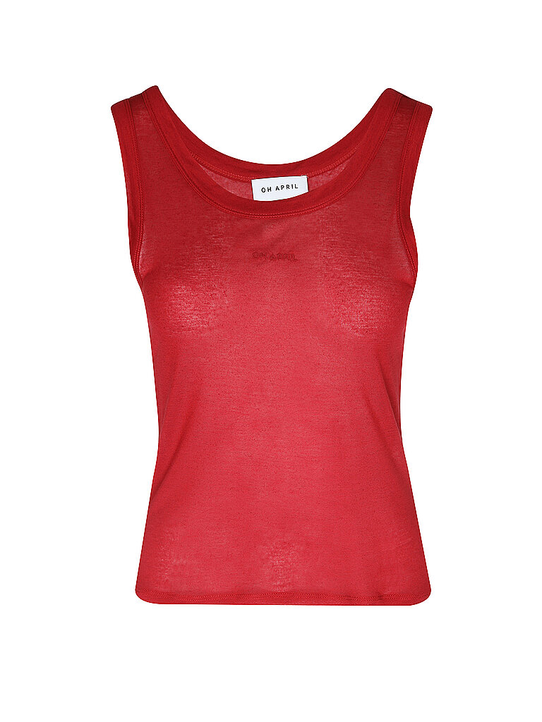 OH APRIL Top JUNIE dunkelrot | XS