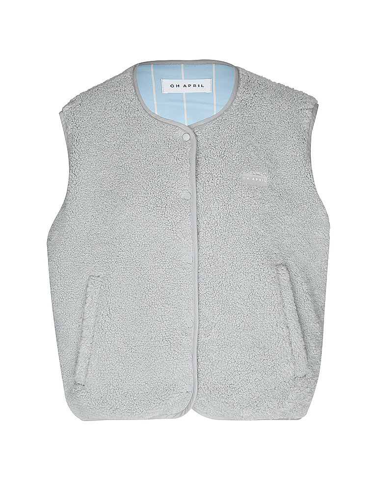 OH APRIL Gilet MAGNOLIA hellgrau | XS