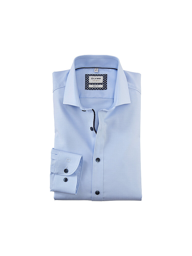 Hemd Body Fit blau 42 herren
