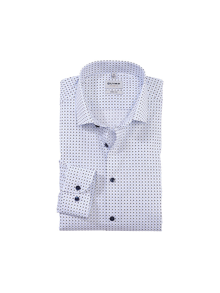 OLYMP LEVEL FIVE Hemd Body Fit weiss | 37