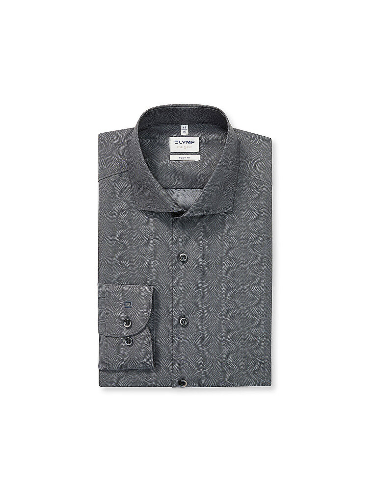 Hemd Slim Fit grau 37 herren