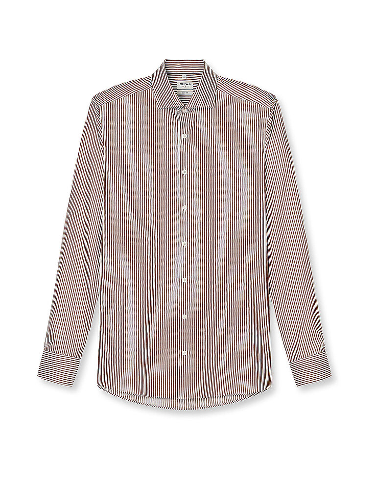 Hemd Slim Fit hellbraun 37 herren
