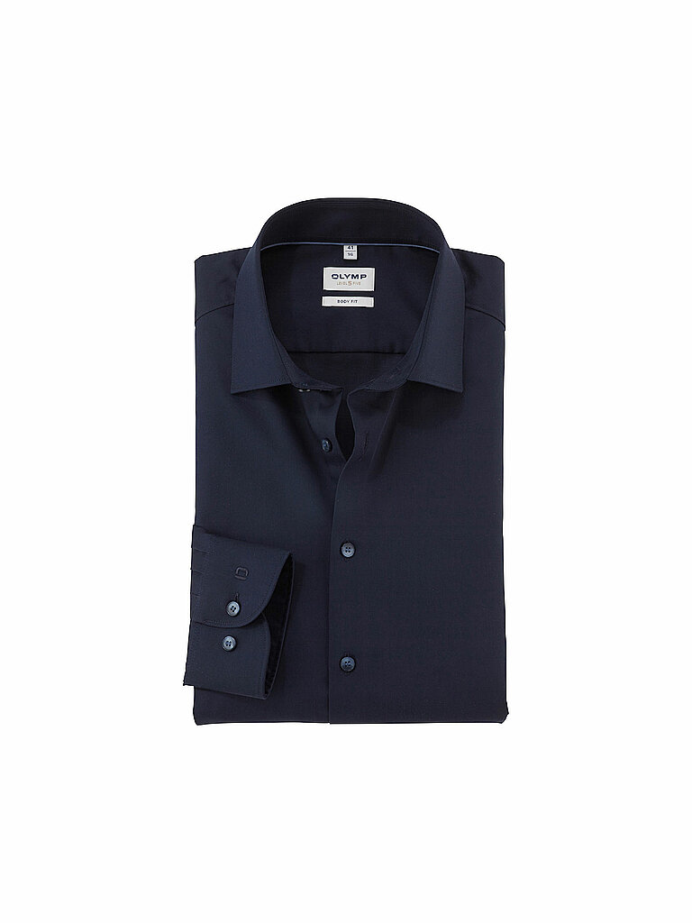 Hemd Body Fit dunkelblau 41 herren