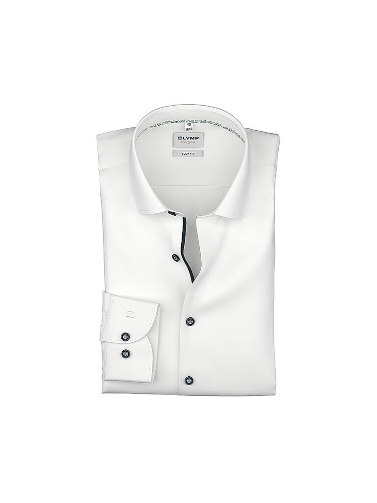 Hemd Body Fit weiss 45 herren