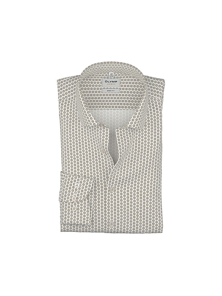 Hemd Slim Fit camel 40 herren