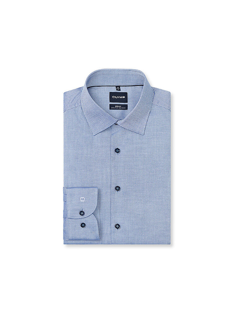 OLYMP LEVEL FIVE Hemd Body Fit dunkelblau | 37