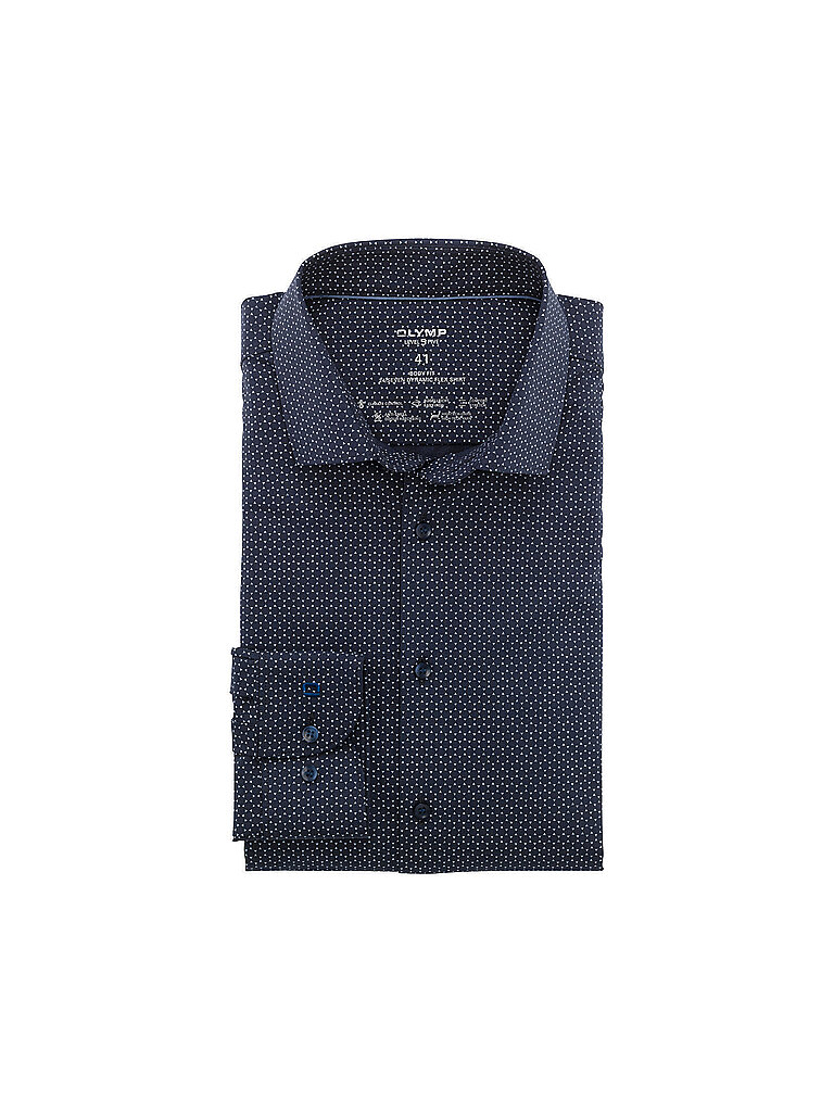OLYMP LEVEL FIVE Hemd Body Fit  dunkelblau | 37