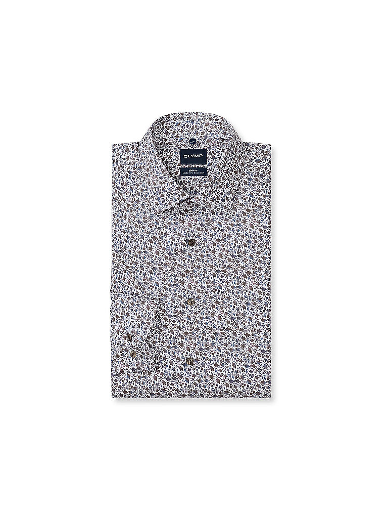 OLYMP LEVEL FIVE Hemd Slim Fit  grau | 38