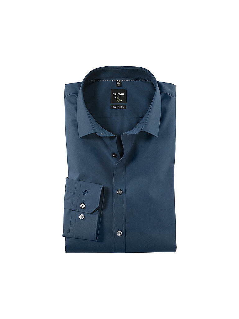 Business Hemd Super Slim blau 46 herren