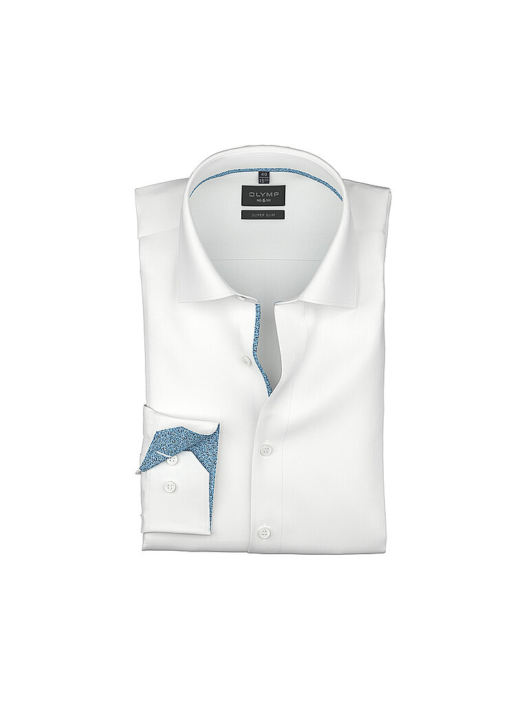 Hemd Super Slim Fit weiss 36 herren