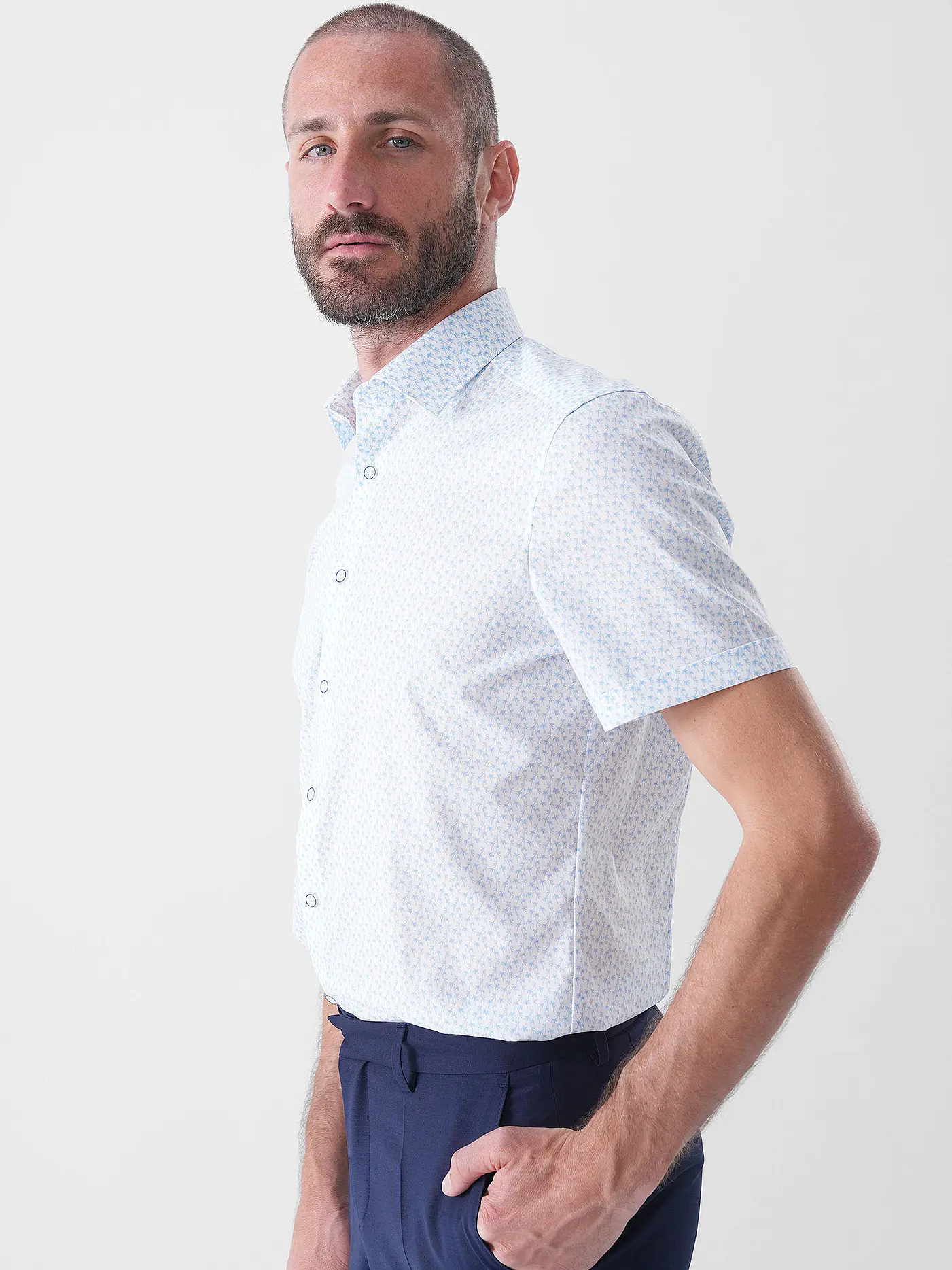 OLYMP LEVEL FIVE | Hemd Body Fit | weiss