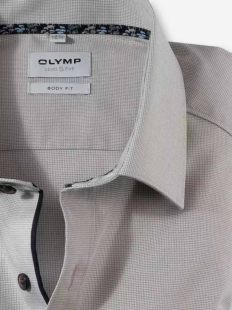 OLYMP LEVEL FIVE | Hemd Body Fit | beige