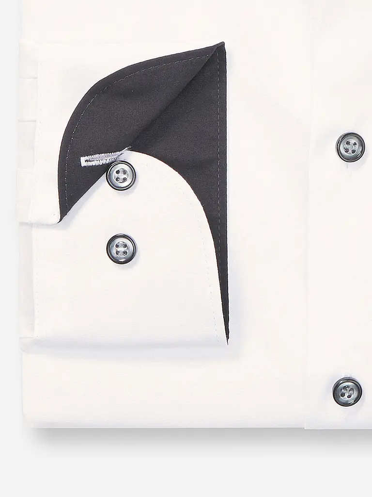 OLYMP LEVEL FIVE | Hemd Body Fit | weiss