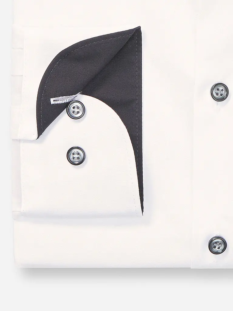 OLYMP LEVEL FIVE | Hemd Body Fit | Weiss