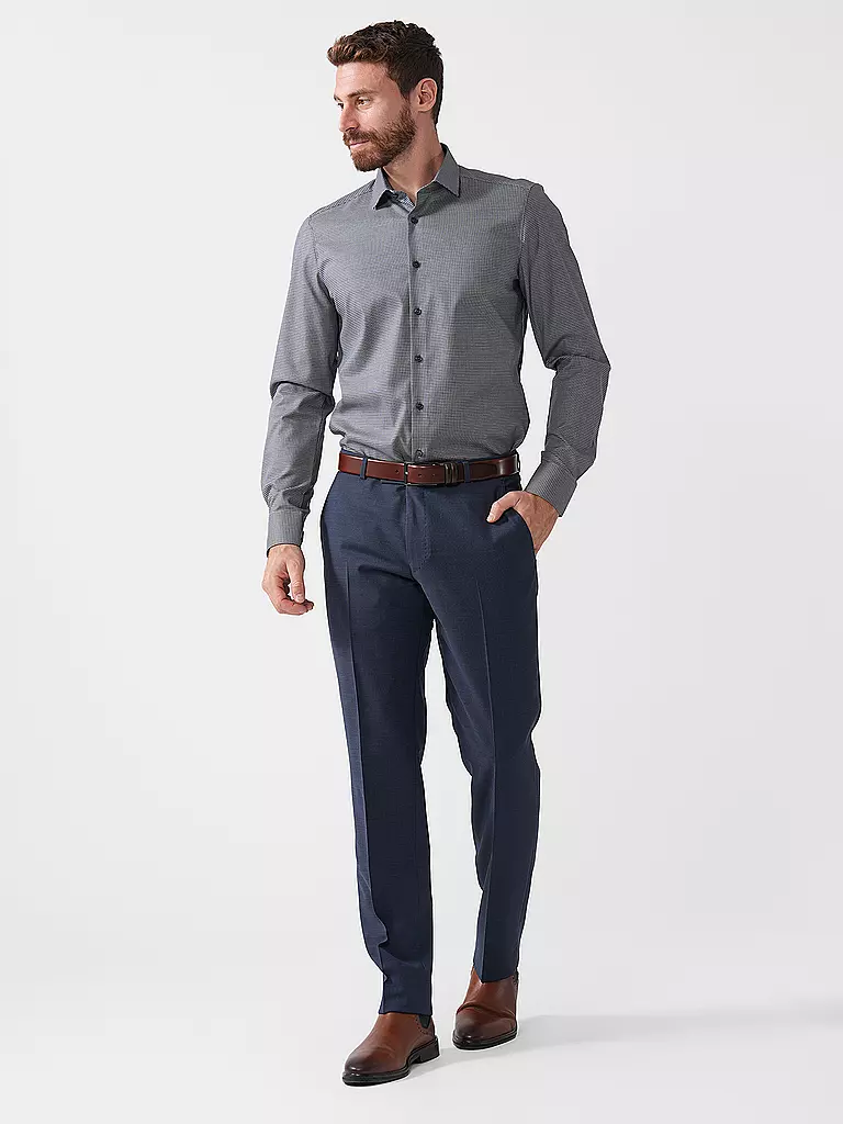 OLYMP LEVEL FIVE | Hemd Sim Fit  | dunkelblau