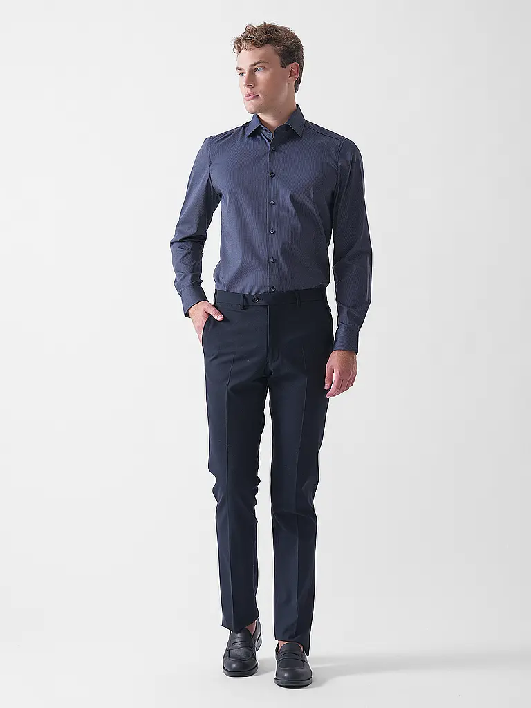 OLYMP LEVEL FIVE | Hemd Slim Fit  | dunkelblau