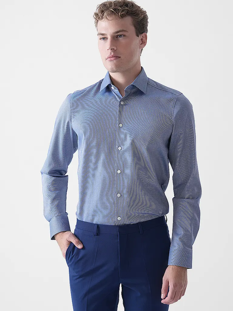OLYMP LEVEL FIVE | Hemd Slim Fit  | dunkelblau