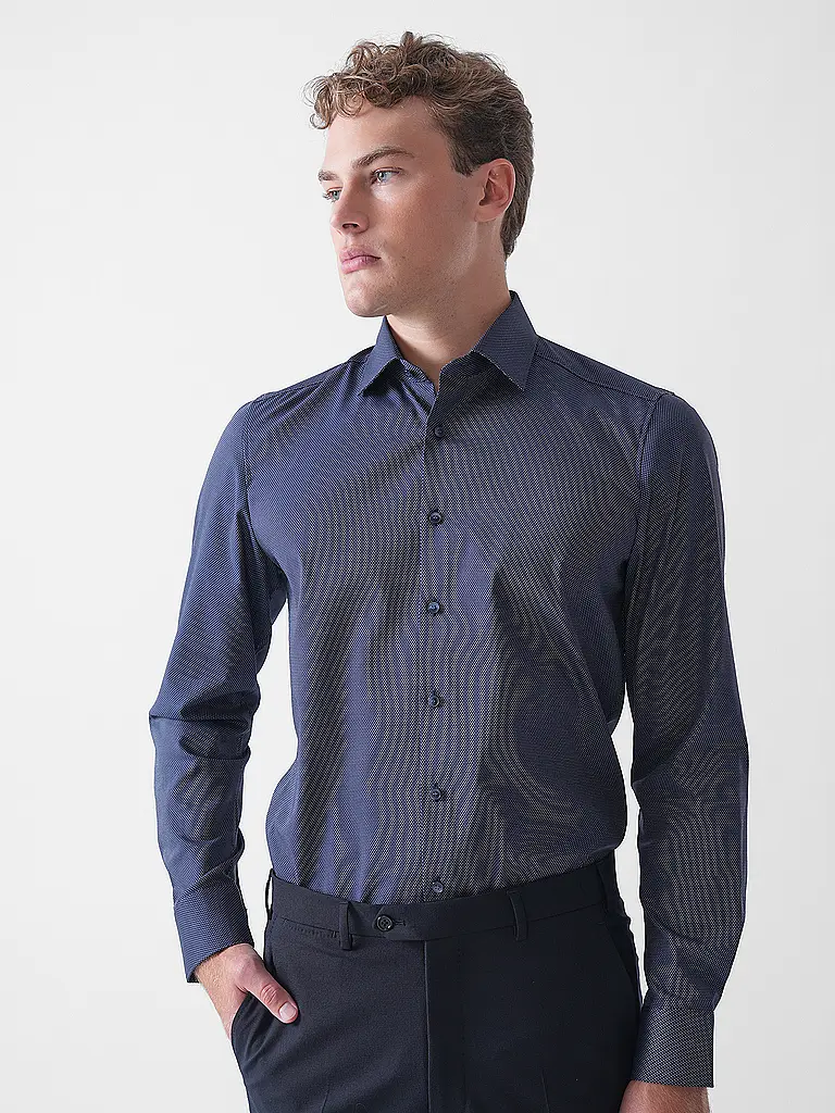 OLYMP LEVEL FIVE | Hemd Slim Fit  | dunkelblau