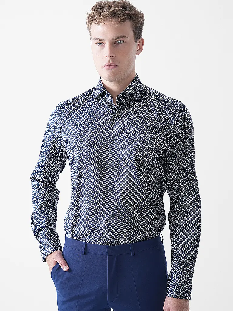 OLYMP LEVEL FIVE | Hemd Slim Fit  | dunkelblau