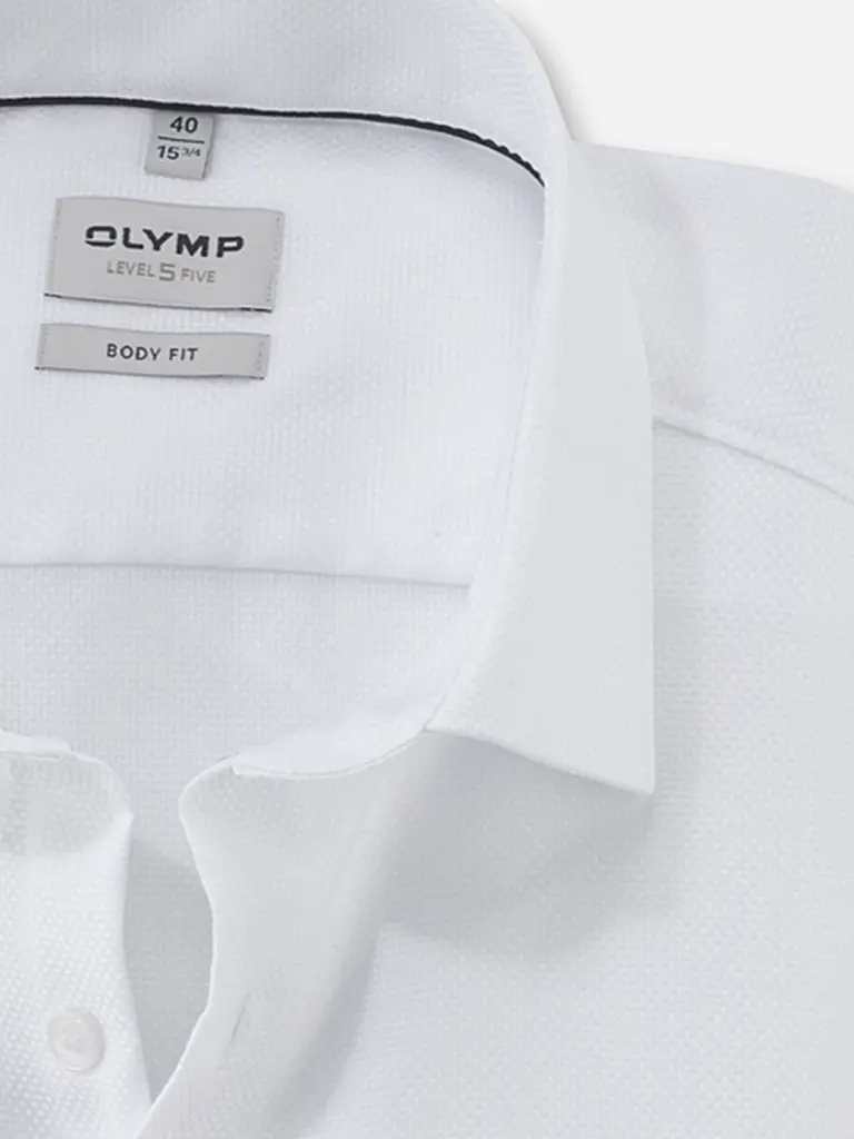 OLYMP LEVEL FIVE | Hemd Slim Fit  | weiss