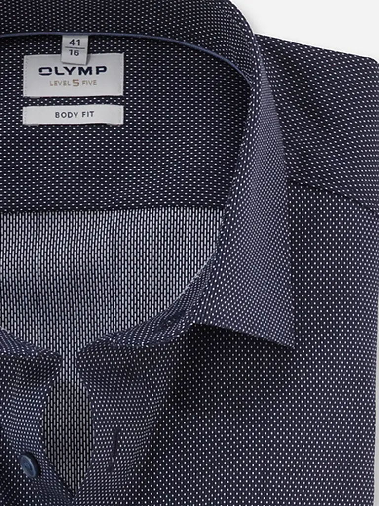 OLYMP LEVEL FIVE | Hemd Slim Fit  | dunkelblau