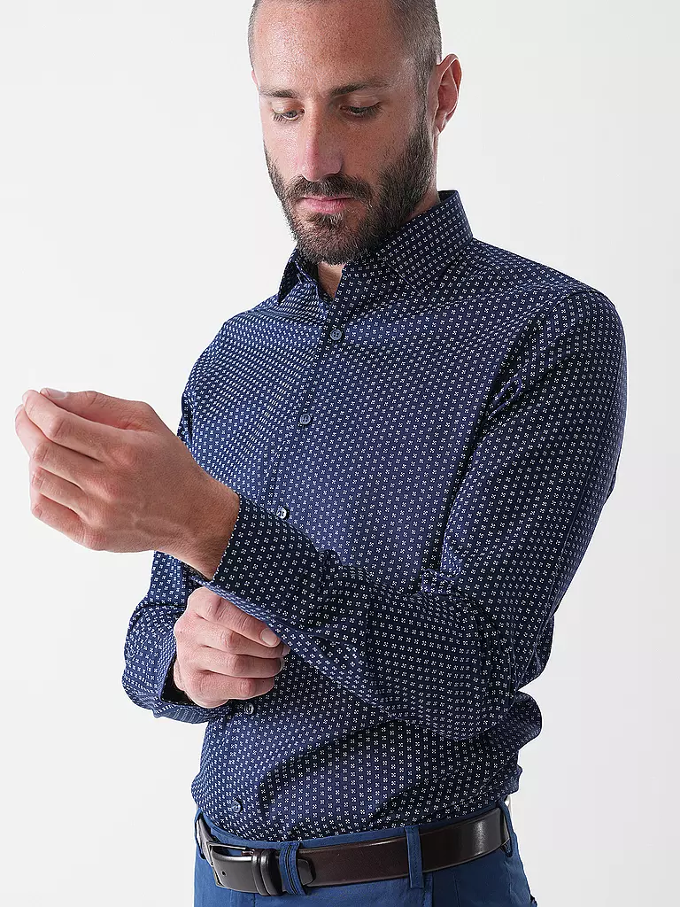 OLYMP LEVEL FIVE | Hemd Slim Fit | dunkelblau