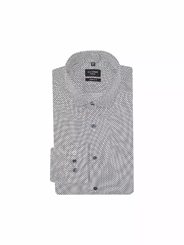 OLYMP NO.6 | Hemd Super Slim Fit  | weiss