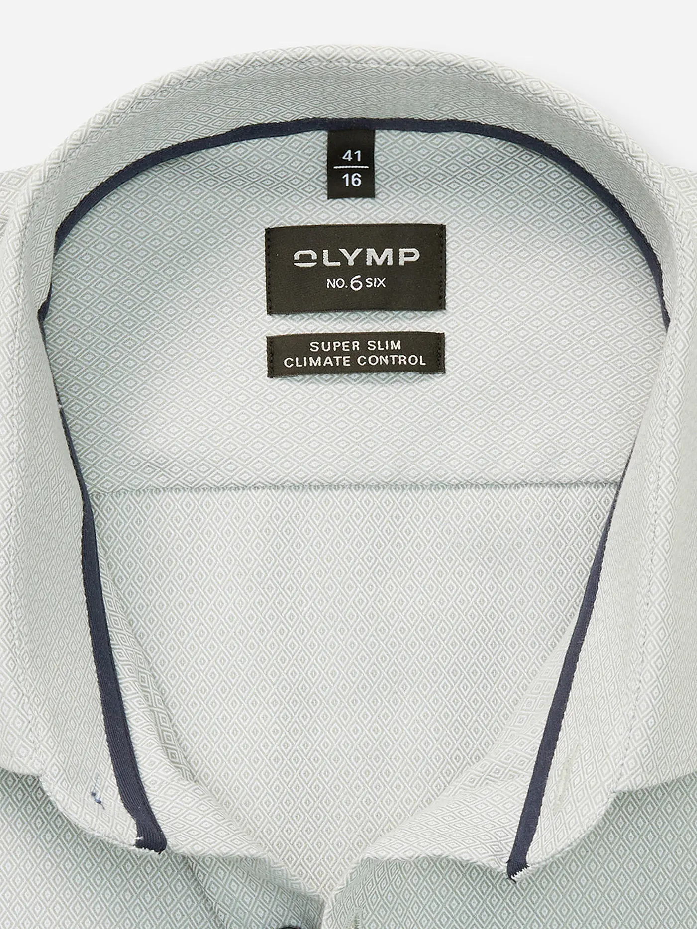 OLYMP NO.6 | Hemd Super Slim Fit  | hellgrün