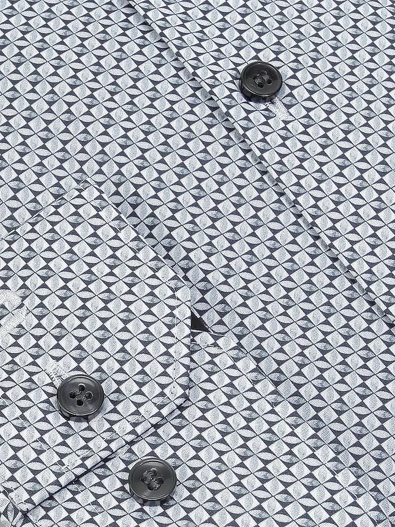 OLYMP NO.6 | Hemd Super Slim Fit  | blau
