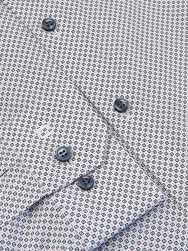 OLYMP NO.6 | Hemd Super Slim Fit  | weiss