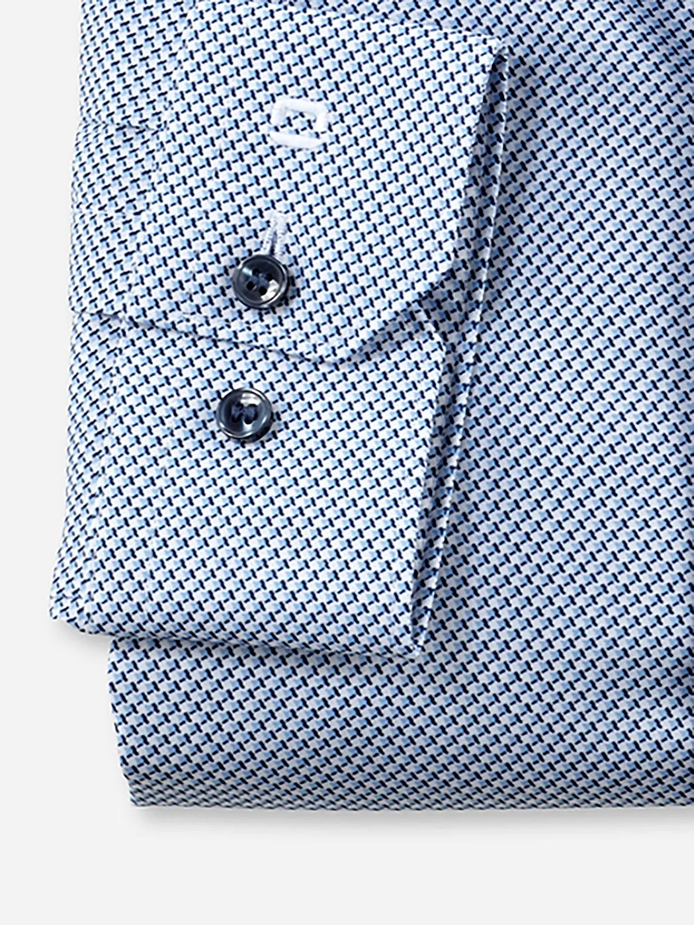 OLYMP NO.6 | Hemd Super Slim Fit | blau