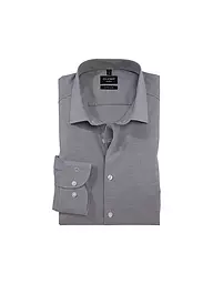 OLYMP NO.6 | Hemd Super Slim | grau