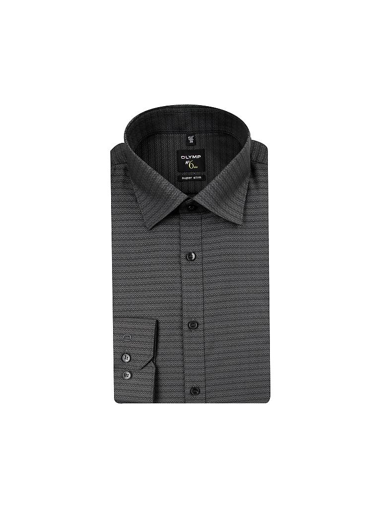 OLYMP NO.6 | Hemd Super-Slim-Fit | 