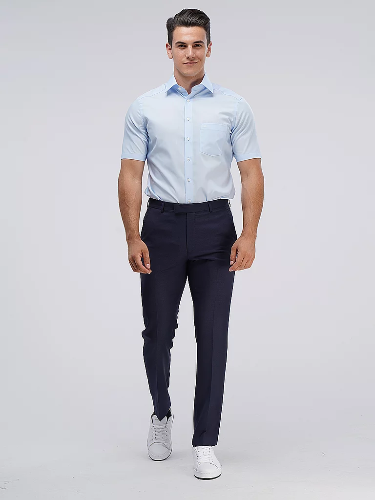  Olymp Modern Fit Shirt Medium Blue 40 8