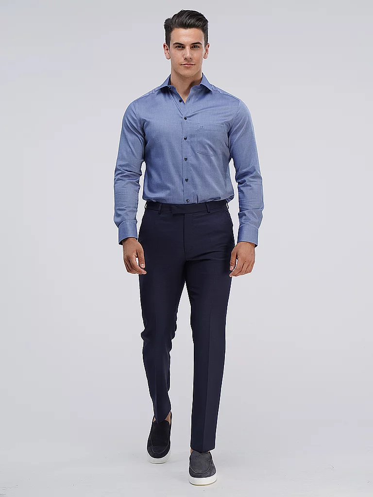  Olymp Modern Fit Shirt Medium Blue 40 2
