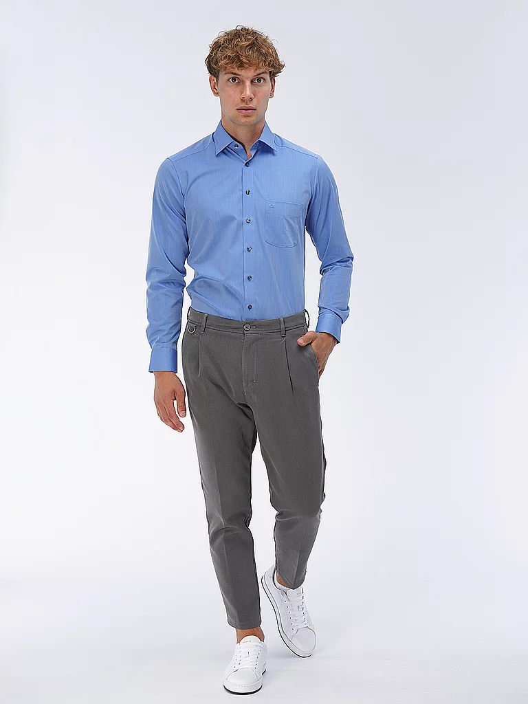  Olymp Modern Fit Shirt Medium Blue 40 4
