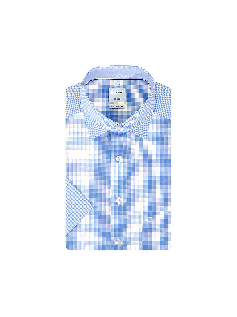 Hemd Regular Fit hellblau 43 herren