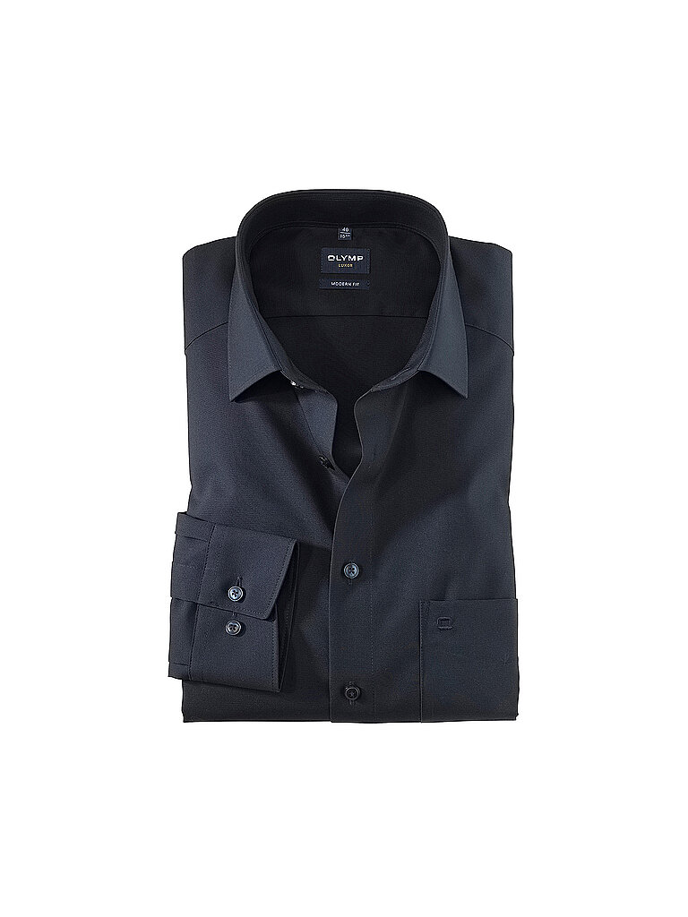 Hemd Modern Fit dunkelblau 37 herren