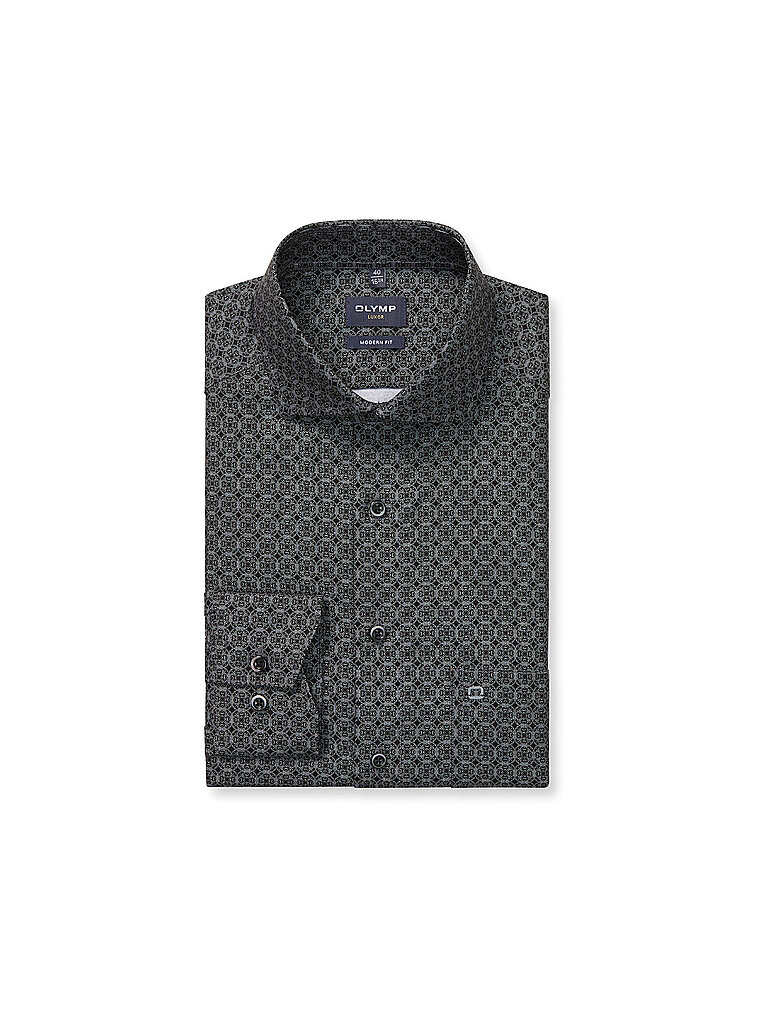 OLYMP Hemd Modern Fit  grau | 38