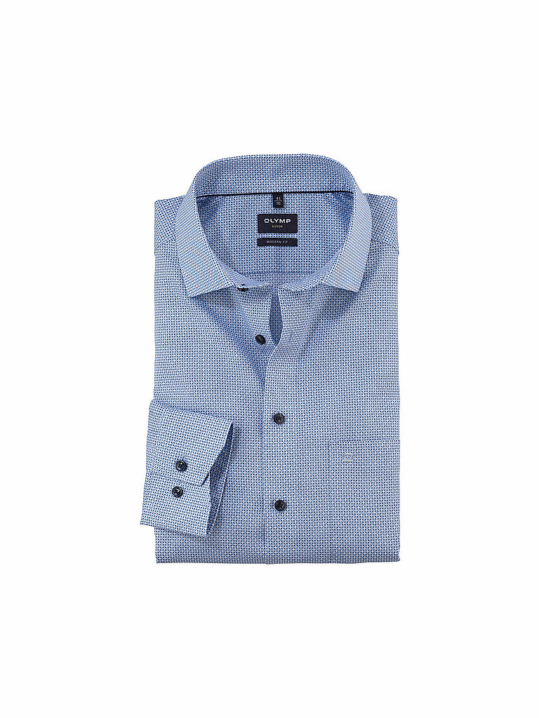 Hemd Modern Fit hellblau 39 herren