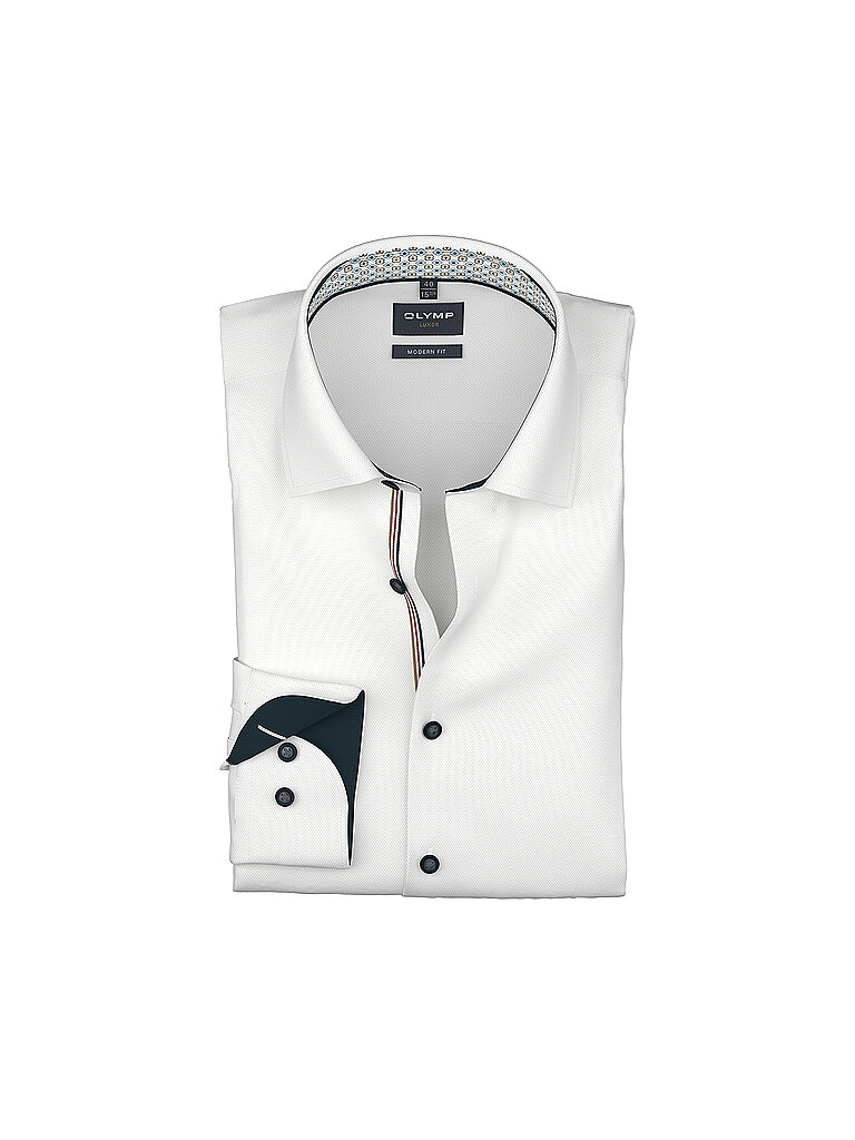 Hemd Modern Fit weiss 40 herren