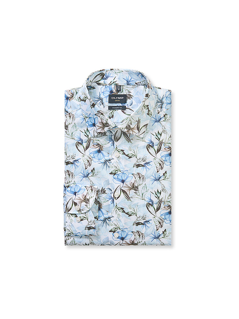 Hemd Regular Fit hellblau 45 herren