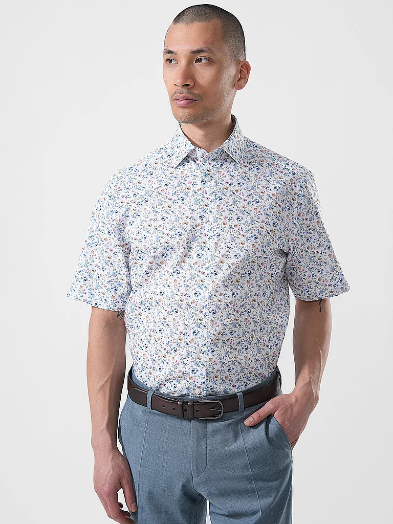 OLYMP Luxor Modern Fit Shirt White Short Sleeve 4