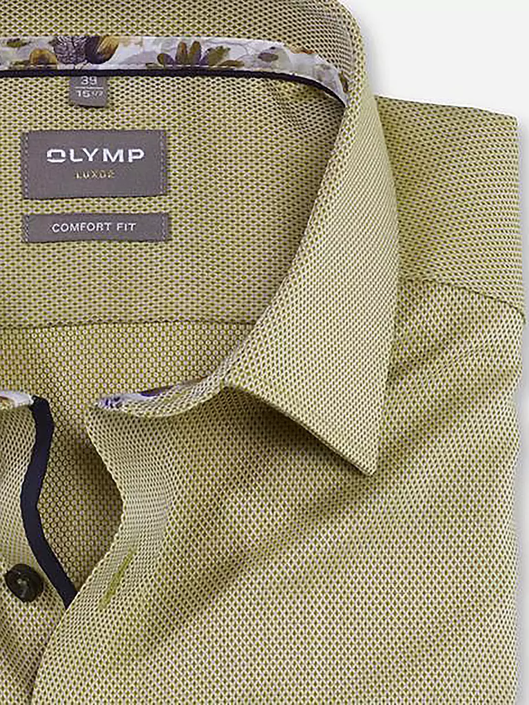 OLYMP | Hemd Comfort Fit | grün