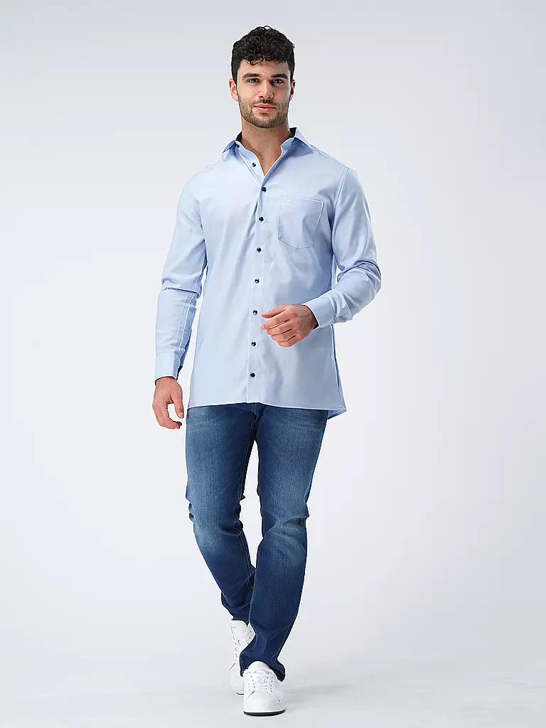 OLYMP | Hemd Modern Fit  | blau