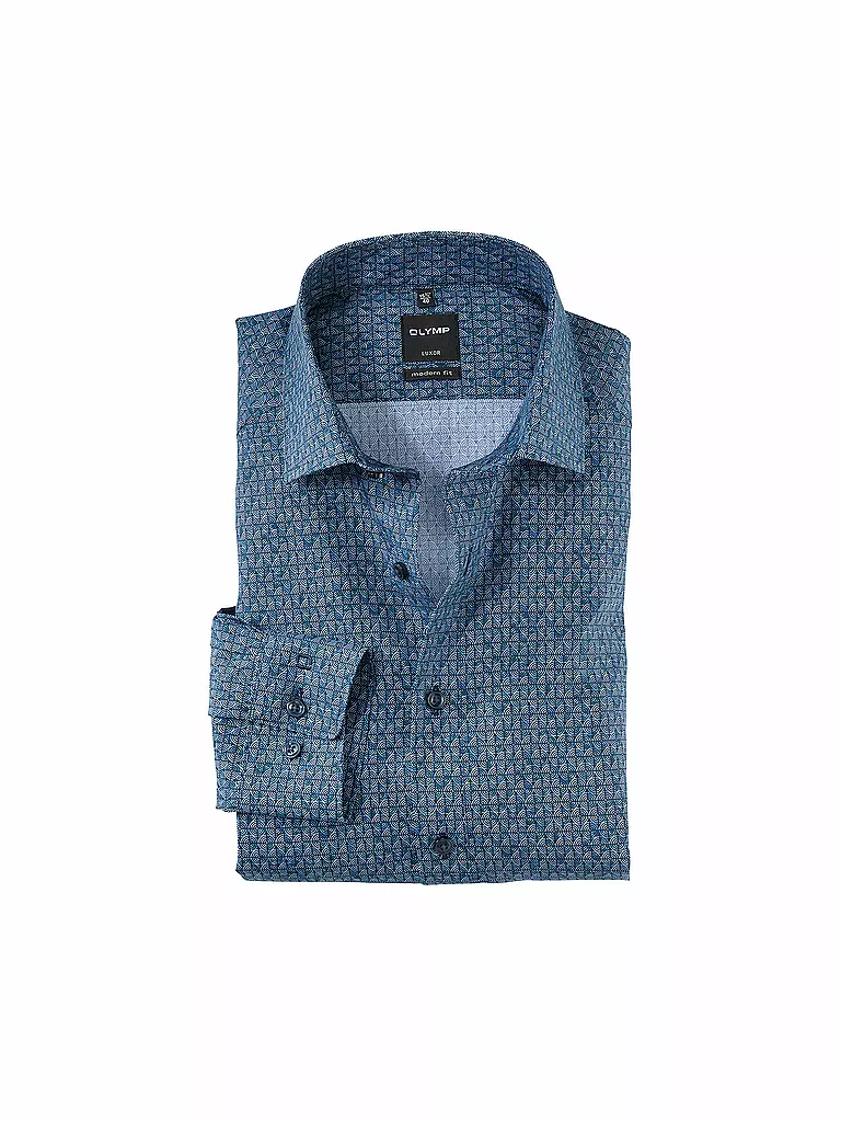 OLYMP | Hemd Modern Fit | blau