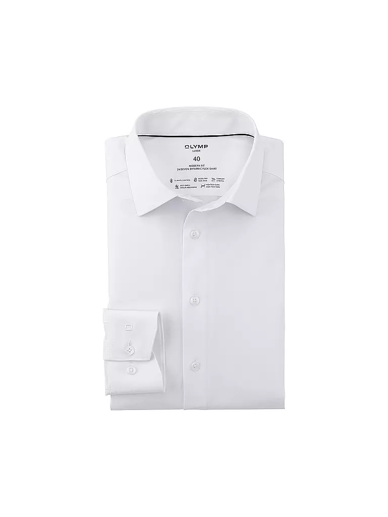 OLYMP | Hemd Modern Fit | weiss