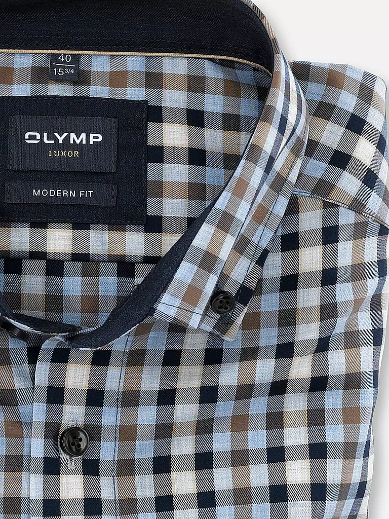 OLYMP | Hemd Modern Fit | blau