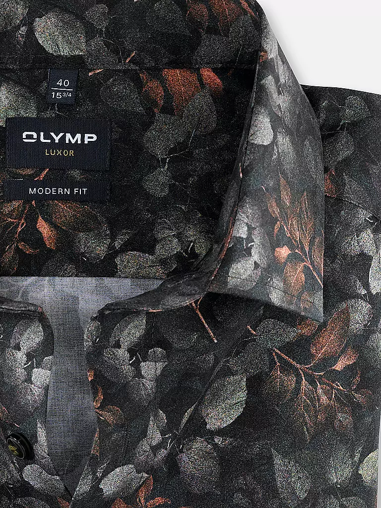 OLYMP | Hemd modern Fit | olive