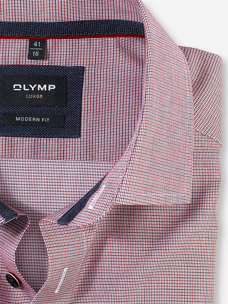 OLYMP | Hemd Modern Fit | rot